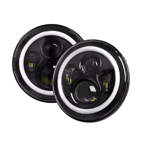Fit For Jeep Wrangler JK LJ TJ 2007-2017 Combo 7" LED Headlights 4'' Fog Lights - Bild 13 von 17