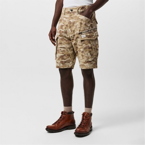 Firetrap Mens BTK Shorts Cargo Pants Trousers Bottoms Cotton - Picture 4 of 69