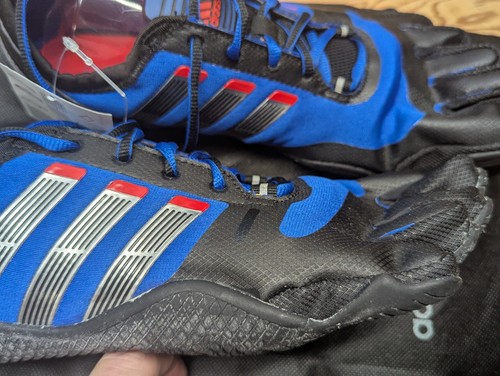 Adidas Shoes Mens 12.5 Adipure Lace Five Fingers Sneakers Minimal Zero - Picture 4 of 14