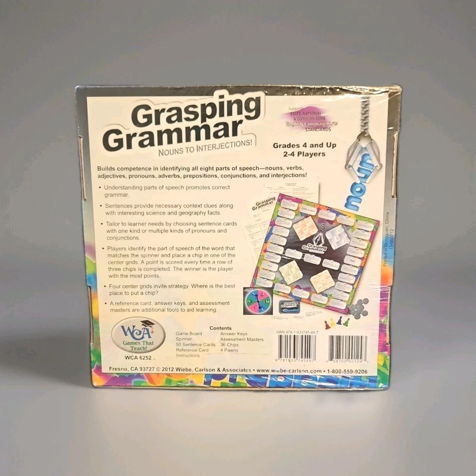 Grasping Grammar Nouns to Interjections! Learn to Identify all 8 Parts of Speech - Image 3 of 4