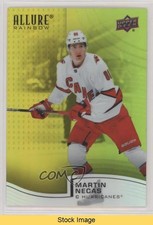 2021-22 Upper Deck Allure Rainbow Yellow Green Martin Necas #R-79 READ 08jr
