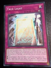 True Light (Unlimited Misprint) SDWD-EN028 Structure Deck: Blue-Eyes White...