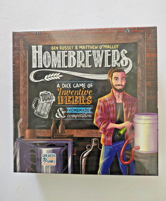Homebrewers: A Dice Game Of Inventive Beers Greater Than Games New/Sealed