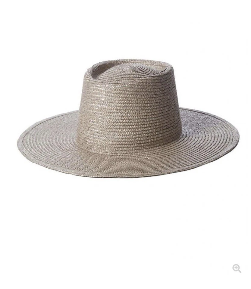 Chapéu Janessa Leone Cameron tamanho M novo sem etiquetas - Imagem 3 de 4