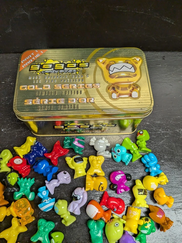 Gogo's Crazy Bones Serie Dorada y Estatuillas Regulares 40+ Foto 3 de 4