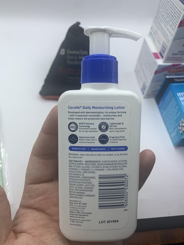 CeraVe Daily Moisturizing Lotion Normal/Dry Skin Lightweight 5 oz MU - Picture 2 of 2