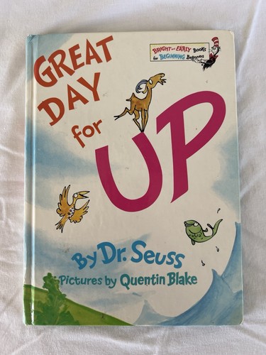 Dr Seuss lot Butter Battle Book 84’ The Foot Book 68’ Great Day For Up 74’ - Foto 8 di 18
