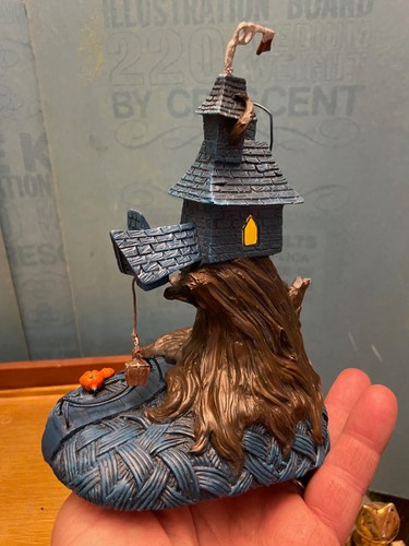 Nightmare Before Christmas Oogie Boogie's Treehouse Halloween Resin Skulptur - Bild 6 von 10