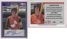 2021 Leaf Pro Set Metal 1989 Purple Rainbow /25 Reed Trimble #PA-RT1 Auto