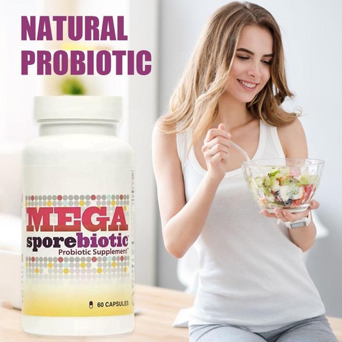 Natural probiotic capsules - Promotes Digestion and Gut Health - 60 Capsule G2U8
