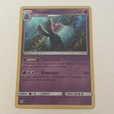 Toxapex 63/149 Rare Holo SM Base Set NM Pokémon TCG