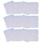 16 Pcs Self-adhesive Book Cover Waterproof Film for Books Sleeve