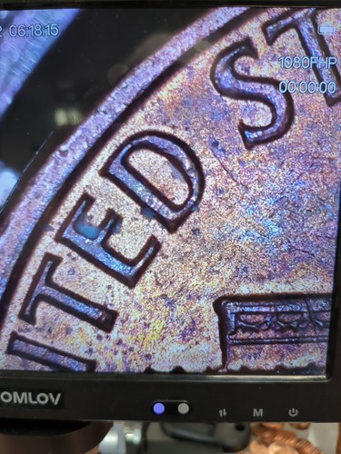 1973 S Lincoln Penny With Cud On Obverse And Doubling See Errors Beautiful Coin - Picture 10 of 23