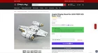 iDisplayit Angled Display Stand for LEGO 75331 UCS Razor Crest *** STAND ONLY