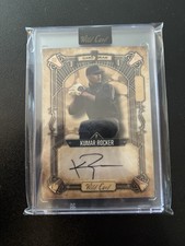 🔥 2023 Wild Card 5 Card Draw - 1/1  Kumar Rocker RC Auto Texas Rangers! 🔥 