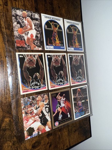 Dennis Rodman Card Lot Pistons! Spurs! - Picture 6 of 6