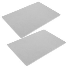 2 Pcs Jewelry Display Sponge Pad Velvet Earring Holder Organizer Tray Insert
