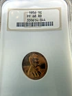 1956 Lincoln Cent NGC PF 68 RD – Stunning Red Proof Beauty