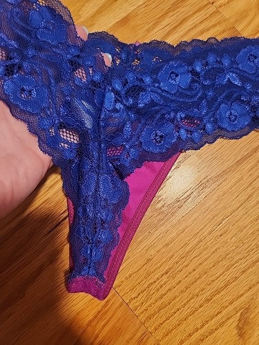 Vintage Thong Multi Colored Size Medium Unbranded Panty - Picture 10 of 11