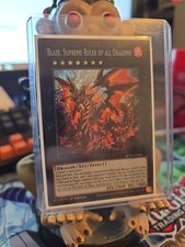 Blaze, Supreme Ruler of All Dragons - BLTR-EN045 - 1st Edition - Secret Rare