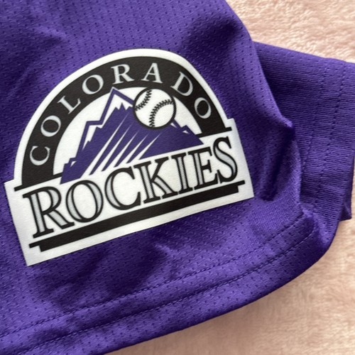 NWT Men's Medium Nike Vapor Limited MLB Colorado Rockies Kris Bryant Away Jersey - Picture 11 of 14