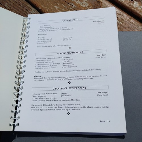 1999 Rehmann Robson CPA Accountants Recipes Cookbook MI Michigan 184 Pgs - Picture 4 of 8