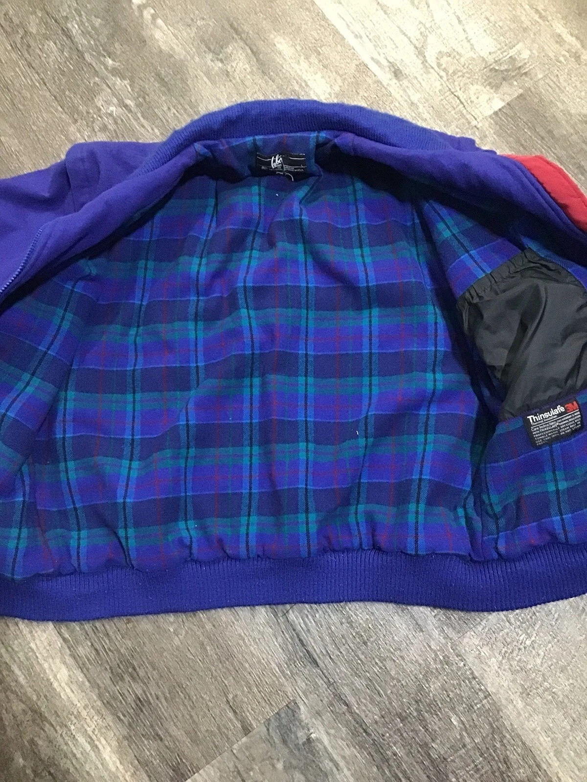 Lot-438-vintage lobo Jacket 100 Wool Made In USA Mens Size Large - product detail image 7