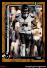 2025 Topps Chrome Football Gold Lava Refractor Tank Dell #123
