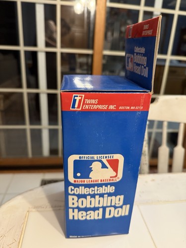 Vintage Bobblehead Toy MLB NL Baseball Umpire Twins Enterprise TEI New In Box - Picture 4 of 8