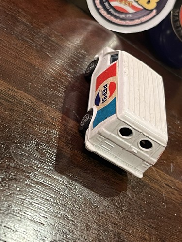 Corgi Juniors Chevrolet Pepsi Delivery Van weiß Druckguss gebraucht sehr guter Zustand - Bild 8 von 10