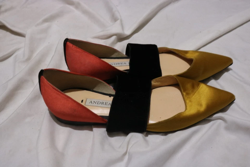 Vintage Andrea Gomez Authentic Italian Flats  EU Size 36 US Size 6 - Image 4 of 4