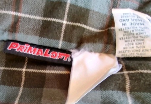 Chaqueta De Colección LL Bean Chore Barn Field Mujer S-P Lona Extraíble Franela Forrada - Imagen 12 de 12