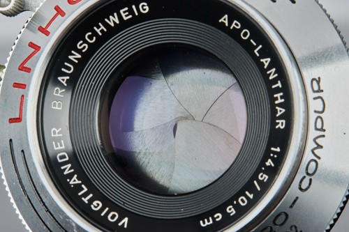 Voigtländer APO-Lanthar 4,5/10,5cm Synchro-Compur Nr.3536211 Cap CE11277 - Bild 8 von 12