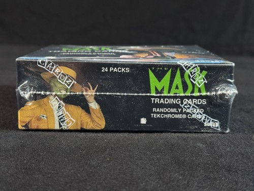 1994 THE MASK MOVIE FACTORY SEALED TRADING CARD BOX JIM CARREY CARDS - Picture 6 of 6