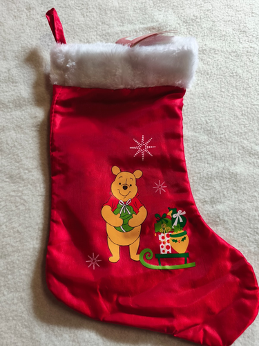 ~ Disney Winnie Pooh ~ Weihnachtssocke zum Befüllen 30cm - Neu - Bild 3 von 4