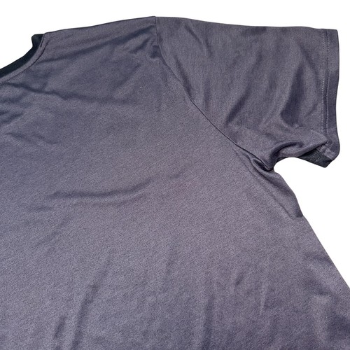 Puma Shirt Mens Large Black Gray Short Sleeve Athletic Tee Soccer Training Top - Picture 15 of 15