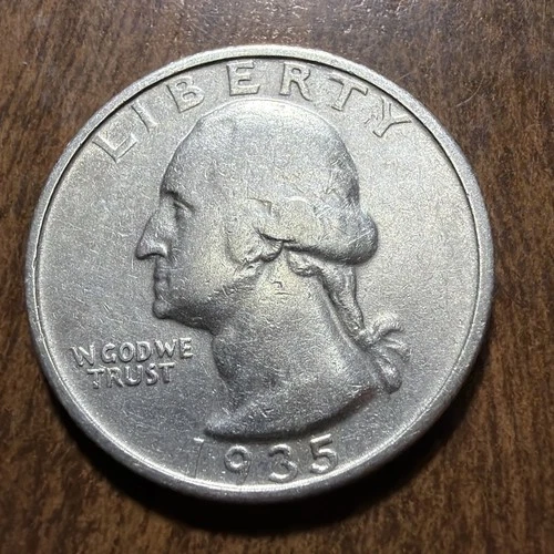 1935-S Washington Quarter — photo from another recent sale