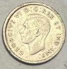 1945 🇨🇦 Canada 10 Cents 80%Silver Coin - Combined Shipping - Lot C96a