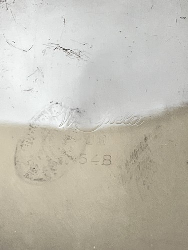 Mulholland EPNS 503 18% Nickel Gravy Sauce Boat IS 548 Silver Plate Base Tray - Afbeelding 10 van 11