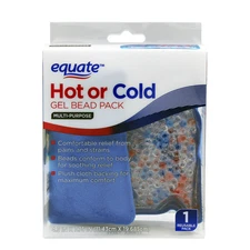 Equate Multi-Purpose Hot or Cold Gel Bead Pack, 4.5" x 7.75"