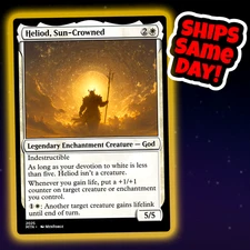 Heliod Sun-Crowned - Custom Art Magic: The Gathering Playtest Card - Commander