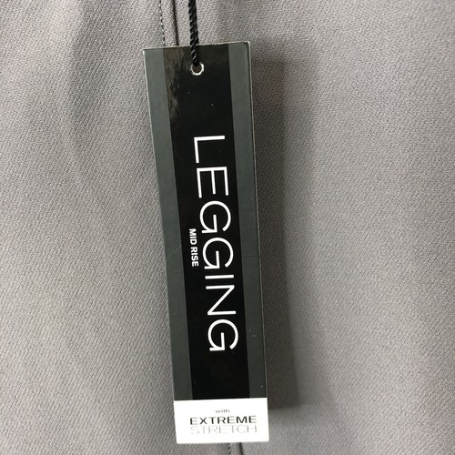 Leggings donna Express nuovi con etichetta vita media grigio con elastico estremo taglia large - Foto 4 di 10
