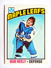 Bob Neely #194 Topps 1976 Hockey Card (Toronto Maple Leafs) 