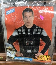 Star Wars Darth Vader Hoodie Halloween Costume Adult Small Medium Mens Disney