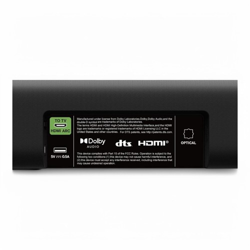 VIZIO V-Series 2.0 Compact Home Theater Sound Bar with DTS Virtual:X, Bluetooth - Picture 4 of 8