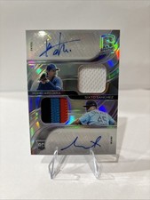 2021 Panini Spectra Sixto Sanchez & Kohei Arihara RC DUAL AUTO Relic #RDJAKS