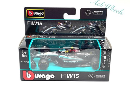 Burago Mercedes-AMG W15 #44 Lewis Hamilton F1 Formel 1 Auto Maßstab 1:43