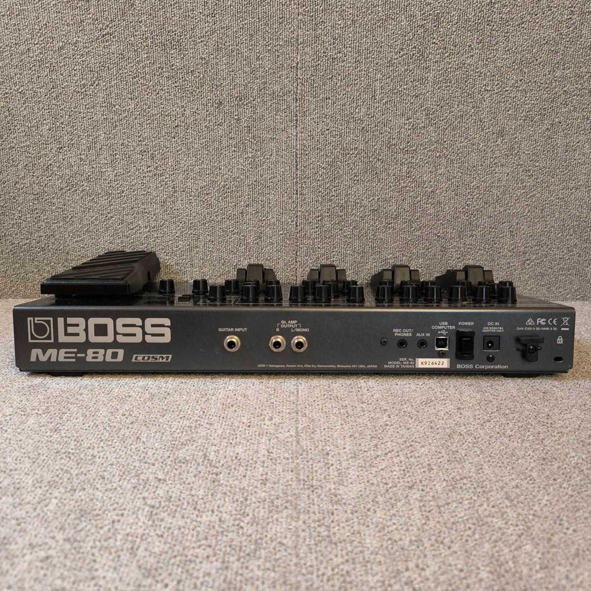 BOSS ME-80 Guitar Multiple Effects Brand Used Product
