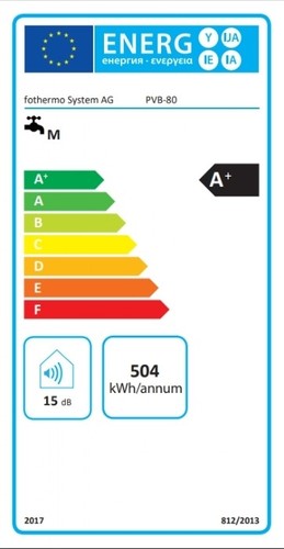 Fothermo 80 Liter Photovoltaik Warmwasserbereiter Set Solar Elektro Boiler PV - Bild 2 von 12