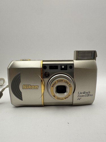 Nikon Lite Touch Zoom 120 ED AF 35MM Point and Shoot Film Camera - Picture 6 of 10